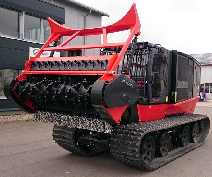 Мульчер вездеход Raptor 300+